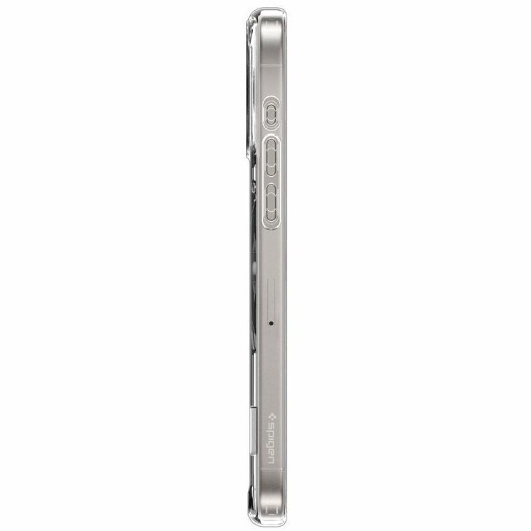 Защитный чехол Spigen (SGP) Slim Armor Essential S (MagFit) для Apple iPhone 15 Pro Max (ACS06452) - Crystal Clear: фото 8 из 18