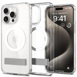 Защитный чехол Spigen (SGP) Slim Armor Essential S (MagFit) для Apple iPhone 15 Pro Max (ACS06452) - Crystal Clear: фото 1 из 18