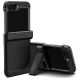 Защитный чехол Spigen (SGP) Tough Armor Pro (FF) для Samsung Galaxy Flip 6 - Black (357550B). Фото 1 из 19