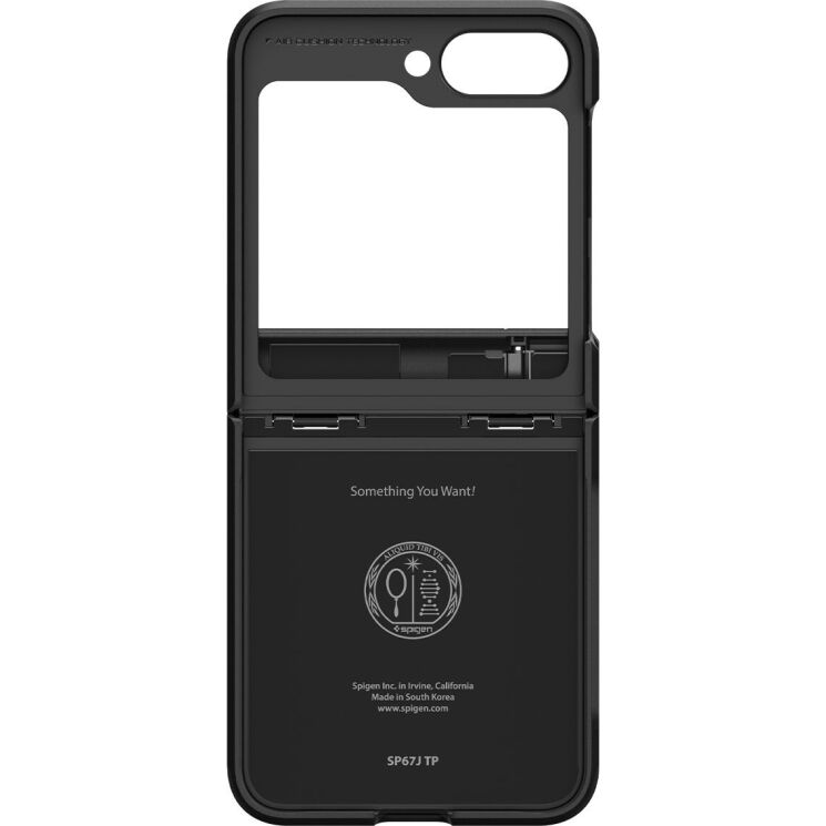 Защитный чехол Spigen (SGP) Tough Armor Pro (FF) для Samsung Galaxy Flip 6 - Black: фото 12 из 19
