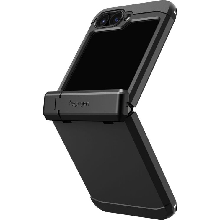 Защитный чехол Spigen (SGP) Tough Armor Pro (FF) для Samsung Galaxy Flip 6 - Black: фото 3 из 19