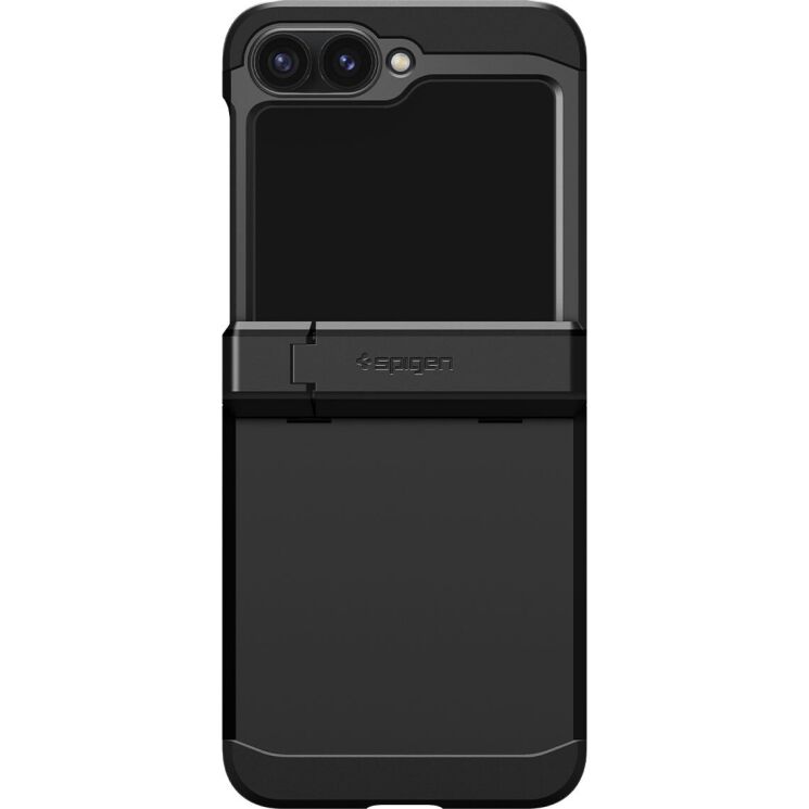 Защитный чехол Spigen (SGP) Tough Armor Pro (FF) для Samsung Galaxy Flip 6 - Black: фото 2 из 19