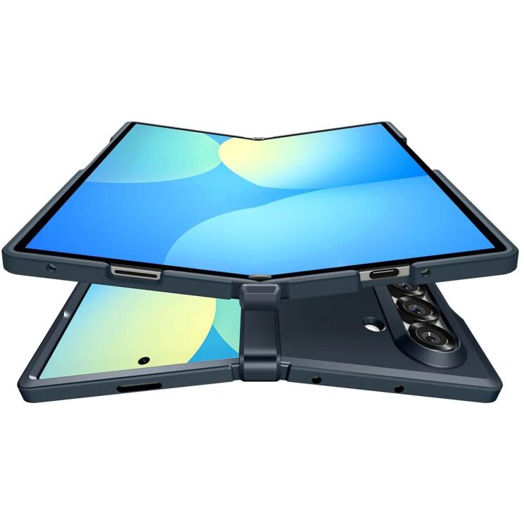 Защитный чехол Spigen (SGP) Tough Armor Pro (MagFit) для Samsung Galaxy Fold 7 (ACS09550) - Metal Slate: фото 7 из 24