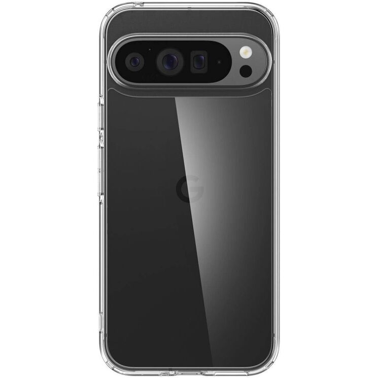 Защитный чехол Spigen (SGP) Ultra Hybrid для Google Pixel 9 Pro XL - Crystal Clear: фото 2 из 9