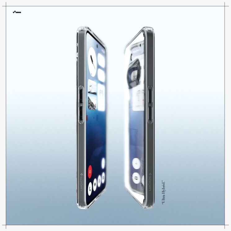 Защитный чехол Spigen (SGP) Ultra Hybrid для Nothing Phone (3a) ACS09373 - Space Crystal: фото 10 из 14
