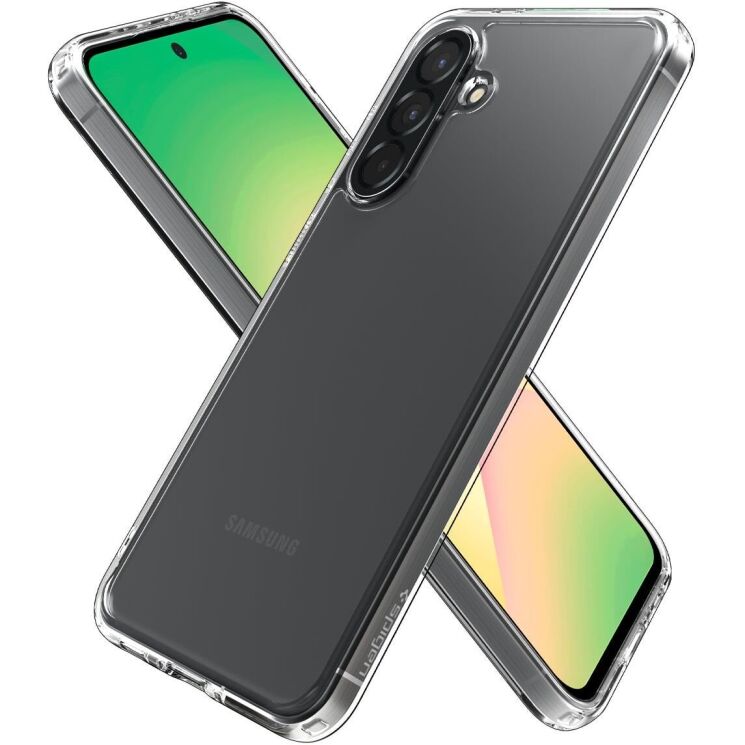 Защитный чехол Spigen (SGP) Ultra Hybrid для Samsung Galaxy A56 (A566) ACS09292 - Crystal Clear: фото 3 из 15