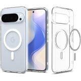 Захисний чохол Spigen (SGP) Ultra Hybrid (MagFit) для Google Pixel 10 / 10 Pro (ACS09702) - Clear / White: фото 1 з 17