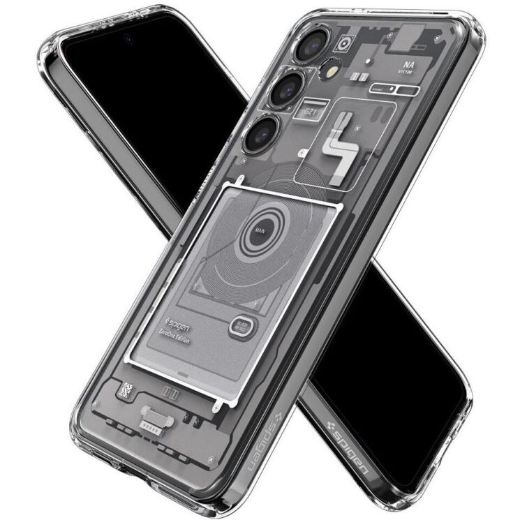 Защитный чехол Spigen (SGP) Ultra Hybrid Zero One для Samsung Galaxy S24 (S921) ACS07351 - White: фото 9 из 16