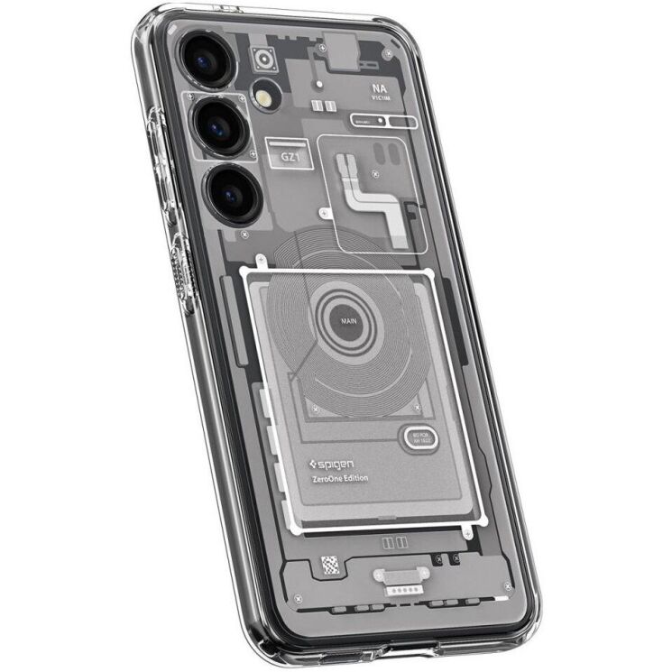 Защитный чехол Spigen (SGP) Ultra Hybrid Zero One для Samsung Galaxy S24 (S921) ACS07351 - White: фото 7 из 16