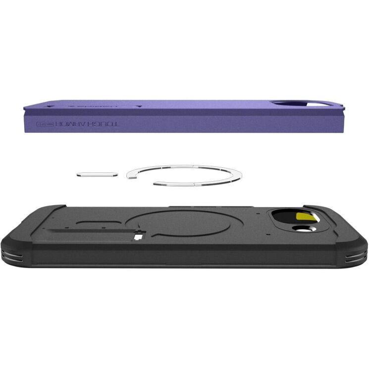 Защитный чехол Spigen Tough Armor (MagFit) для Google Pixel 10a (ACS11281) - Ash Violet: фото 6 из 13