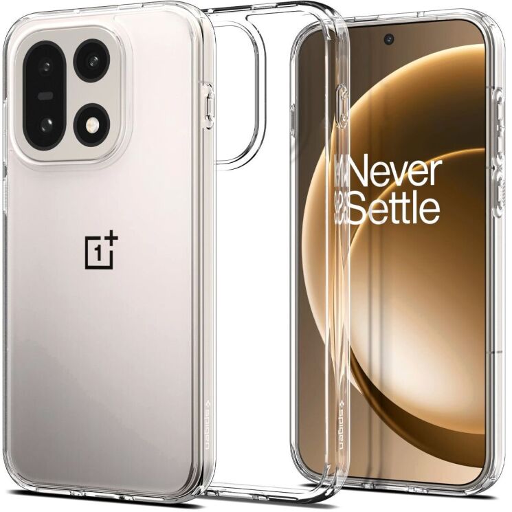 Защитный чехол Spigen Ultra Hybrid для OnePlus 15 (ACS09785) - Crystal Clear: фото 1 из 16