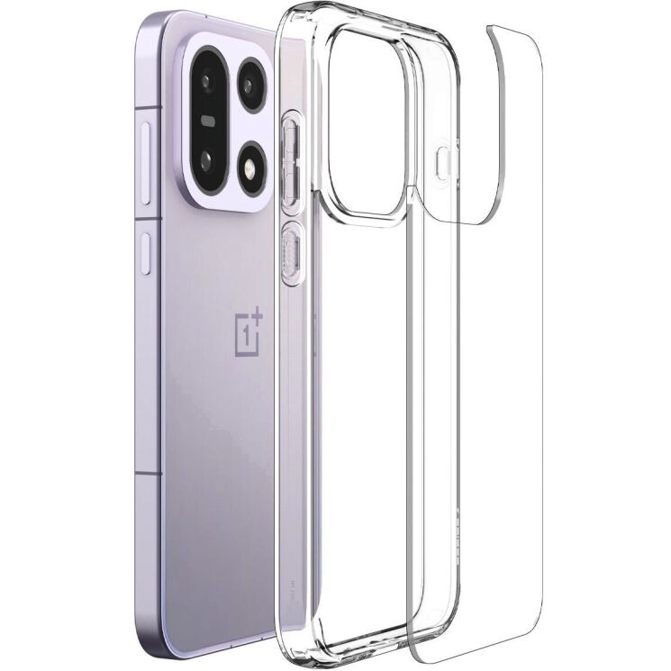 Защитный чехол Spigen Ultra Hybrid для OnePlus 15 (ACS09785) - Crystal Clear: фото 7 из 16