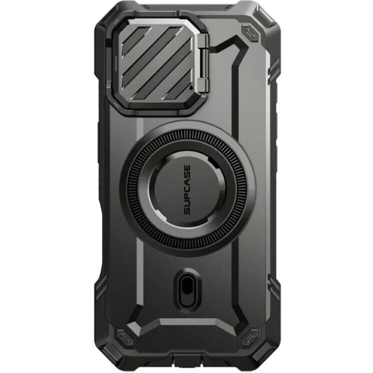 Защитный чехол Supcase Unicorn Beetle MAG XT MagSafe для Apple iPhone 16 (843439150287) - Black: фото 4 из 12