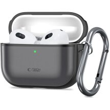 Защитный чехол Tech-Protect Magmat (FH) для AirPods Pro 3 - Matte Black: фото 1 из 7