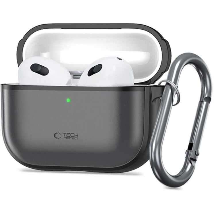 Защитный чехол Tech-Protect Magmat (FH) для AirPods Pro 3 - Matte Black: фото 1 из 7