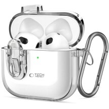 Защитный чехол Tech-Protect Slim Hook для Apple AirPods 4 - Clear: фото 1 из 7