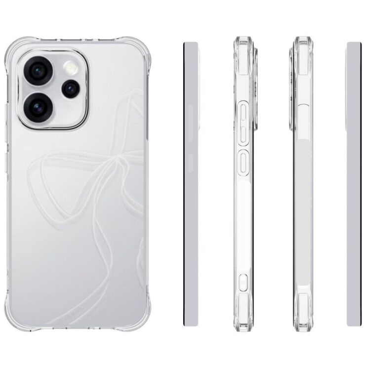 Защитный чехол UniCase AirBag Flow для OPPO Reno 15 Pro - Transparent: фото 5 из 5