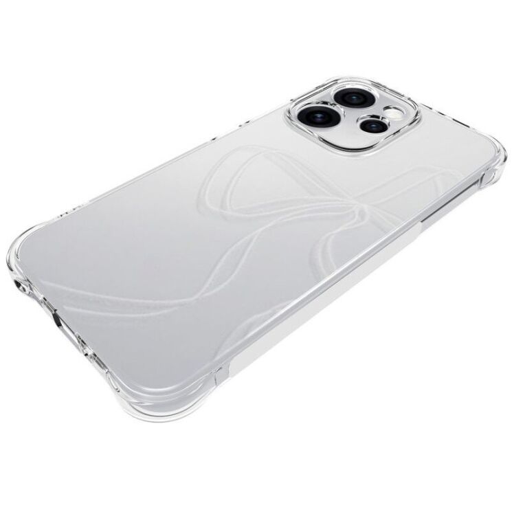 Защитный чехол UniCase AirBag Flow для OPPO Reno 15 Pro - Transparent: фото 3 из 5