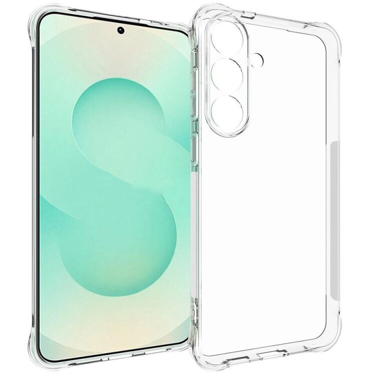 Защитный чехол UniCase AirBag Flow для Samsung Galaxy S25 FE (S731) - Transparent: фото 1 из 5