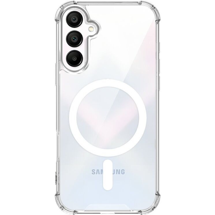 Захисний чохол UniCase AirBag Flow MagSafe для Samsung Galaxy А18 / Galaxy A26 (A266) / Galaxy A17 (A176) - Transparent: фото 2 з 14