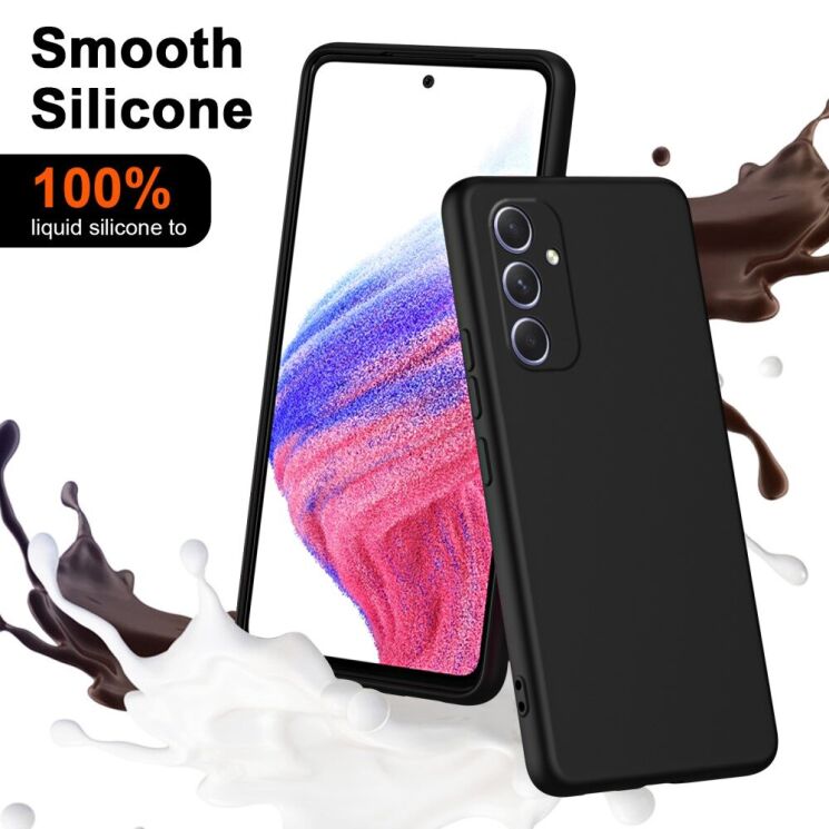 Защитный чехол UniCase Aura Cover для Samsung Galaxy A55 (A556) - Black: фото 2 из 7