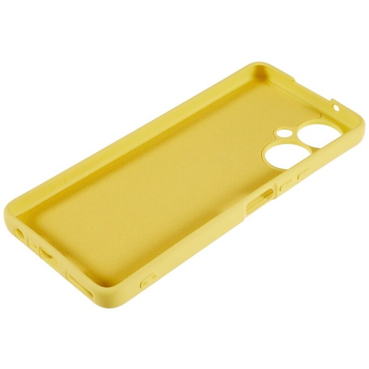 Защитный чехол UniCase Aura Cover для Tecno Camon 19 (CI6n) - Yellow: фото 6 из 7