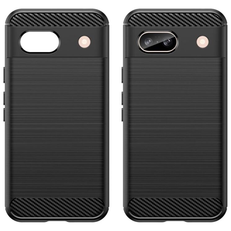 Защитный чехол UniCase Carbon для Google Pixel 8A - Black: фото 2 из 8