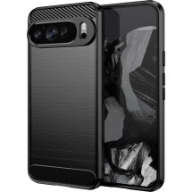 Захисний чохол UniCase Carbon для Google Pixel 9 Pro XL - Black: фото 1 з 8