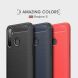 Защитный чехол UniCase Carbon для Realme 5 - Dark Blue (213702DB). Фото 9 из 10