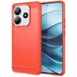 Защитный чехол UniCase Carbon для Xiaomi Redmi Note 14 5G - Red (373303R)