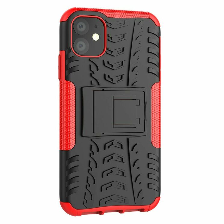 Защитный чехол UniCase Hybrid X для Apple iPhone 11 - Red: фото 8 из 9