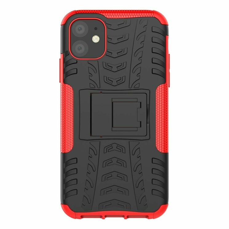 Защитный чехол UniCase Hybrid X для Apple iPhone 11 - Red: фото 3 из 9