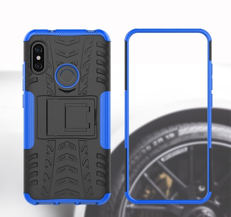 Противоударный чехол UniCase Hybrid X для Xiaomi Redmi 6 Pro / Mi A2 Lite - Black: фото 14 из 14