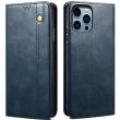 Захисний чохол UniCase Leather Wallet для Apple iPhone 16 Pro - Blue (360508L)