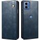 Защитный чехол UniCase Leather Wallet для Motorola Moto G24 Power - Blue (347921L). Фото 1 из 6