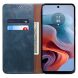 Защитный чехол UniCase Leather Wallet для Motorola Moto G24 Power - Blue (347921L). Фото 2 из 6