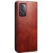 Защитный чехол UniCase Leather Wallet для OPPO Reno 12 Pro - Brown (356919Z). Фото 6 из 6