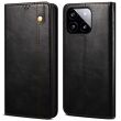 Защитный чехол UniCase Leather Wallet для Xiaomi Poco F6 Pro - Black (354925B)