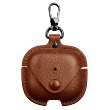 Защитный чехол UniCase Retro Cover для Apple AirPods 4 - Brown: фото 1 из 11