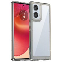 Защитный чехол UniCase Rugged Shield для Motorola Edge 50 Fusion - Transparent Grey: фото 1 из 8