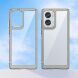 Защитный чехол UniCase Rugged Shield для Motorola Edge 50 Fusion - Transparent Grey (354253H). Фото 2 из 8