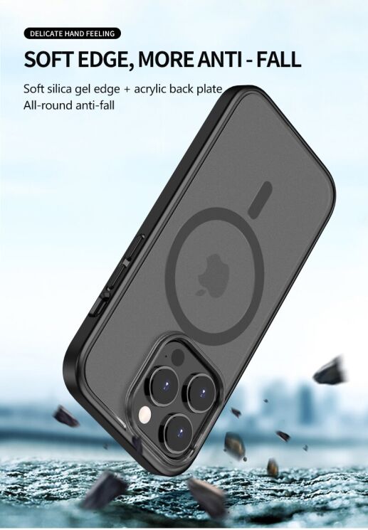 Защитный чехол UniCase Spectre Series для Apple iPhone 15 - Translucent: фото 7 из 8