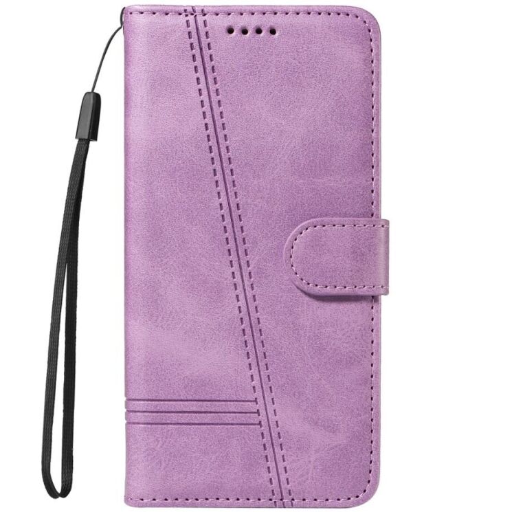 Защитный чехол UniCase T-Shape Lines для Xiaomi Redmi Note 14 4G - Light Purple: фото 2 из 8