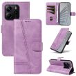 Защитный чехол UniCase T-Shape Lines для Xiaomi Redmi Note 14 4G - Light Purple (373446LV)