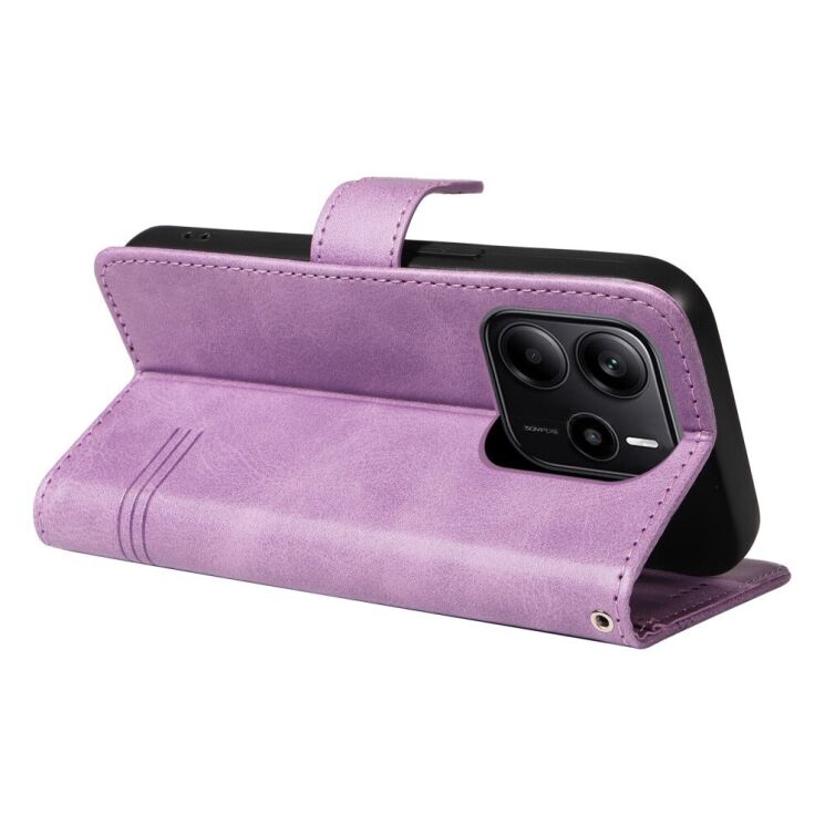 Защитный чехол UniCase T-Shape Lines для Xiaomi Redmi Note 14 4G - Light Purple: фото 6 из 8