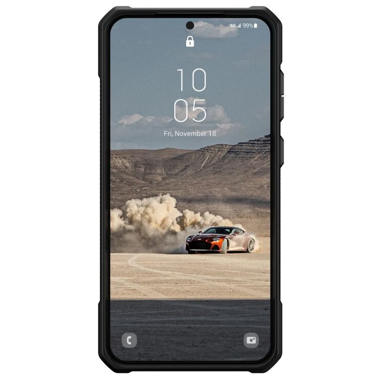 Защитный чехол URBAN ARMOR GEAR (UAG) Monarch для Samsung Galaxy S23 Plus (S916) - Carbon Fiber: фото 5 из 10