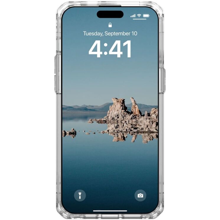 Защитный чехол URBAN ARMOR GEAR (UAG) Plyo MagSafe для Apple iPhone 15 Pro Max - Ice / Rose Gold: фото 6 из 12