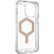 Защитный чехол URBAN ARMOR GEAR (UAG) Plyo MagSafe для Apple iPhone 15 Pro Max - Ice / Rose Gold (339473RG). Фото 9 из 12