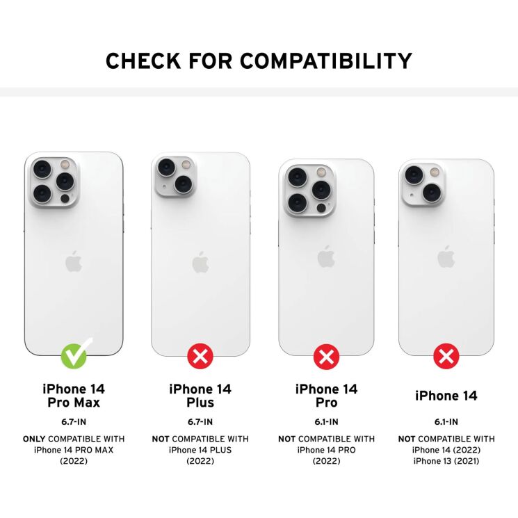 Защитный чехол URBAN ARMOR GEAR (UAG) [U] Dot Magsafe для Apple iPhone 14 Pro Max - Cerulean: фото 9 из 11