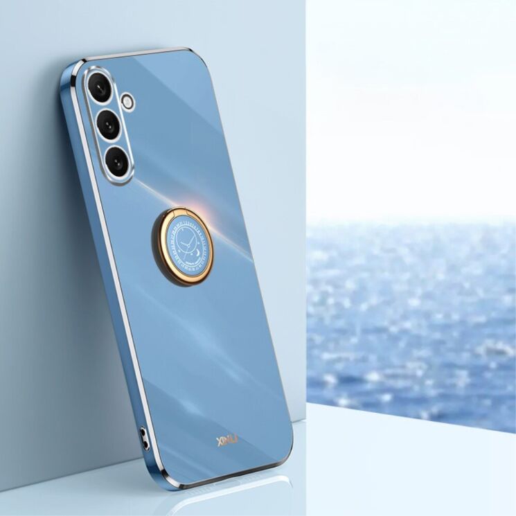 Защитный чехол XINLI Porcelain Ring для Samsung Galaxy A16 (A165) - Blue: фото 2 из 5